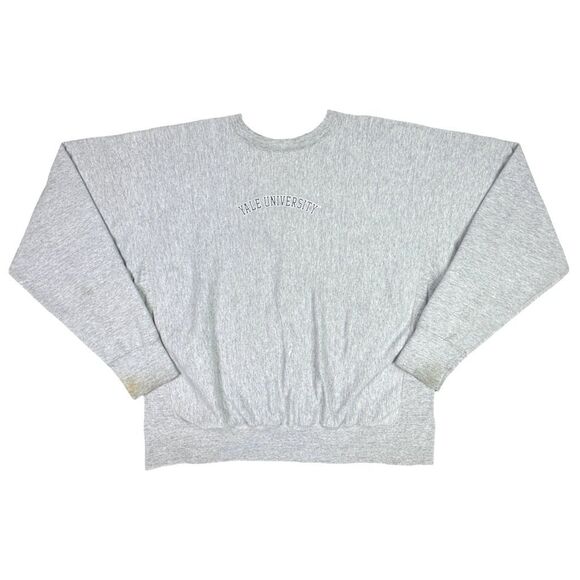 Vintage MV Sport Yale University Crew Neck Sweatshirt - Size Large - Picture 1 of 6